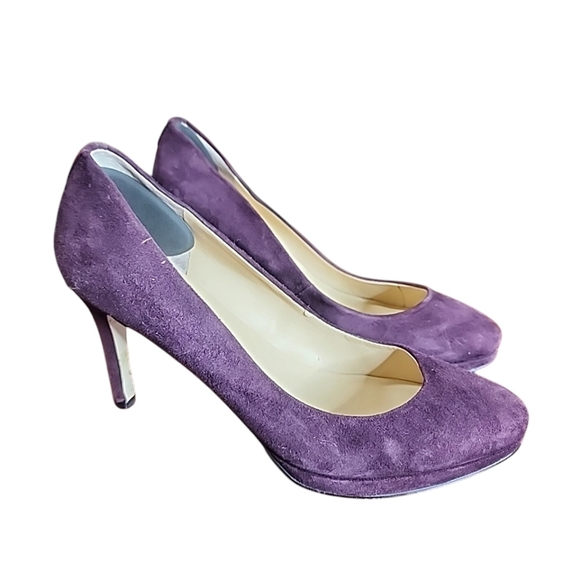 Ivanka Trump purple pumps. Size 7 - Picture 2 of 8